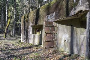 Ligne Maginot - SAEGEMUHLE - (Blockhaus pour arme infanterie) - Façade de l'entrée