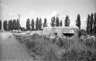 Ligne Maginot - 415 - RIEBEL - (Casemate d'infanterie) - Le blockhaus bordant la rue du Rhin Napoléon