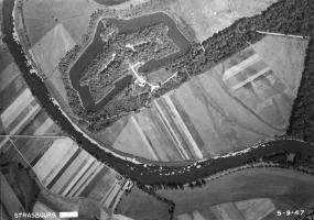 Ligne Maginot - FORT NEY - (Ouvrage d'infanterie) - Vue aérienne du Fort Ney