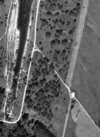 Ligne Maginot - HACKMESSERGRUND SUD - (Blockhaus pour arme infanterie) - Vue aérienne 1950