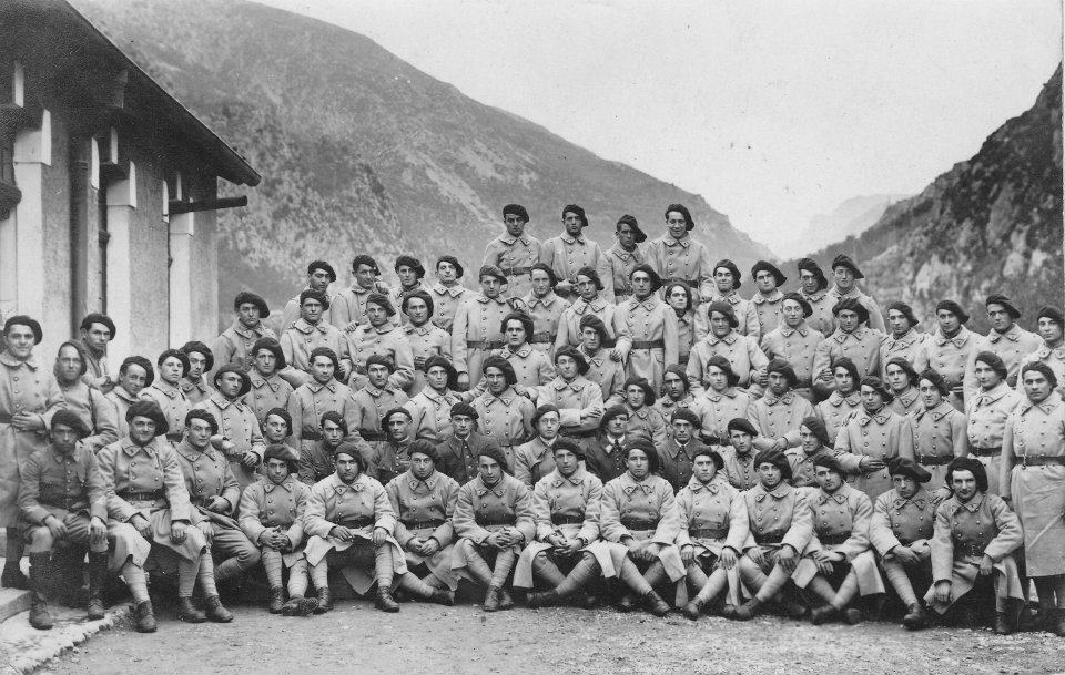 Ligne Maginot - GIANDOLA - (Casernement) - La Giandola - 3° Régiment d'infanterie Alpine
Photo prise en 1935