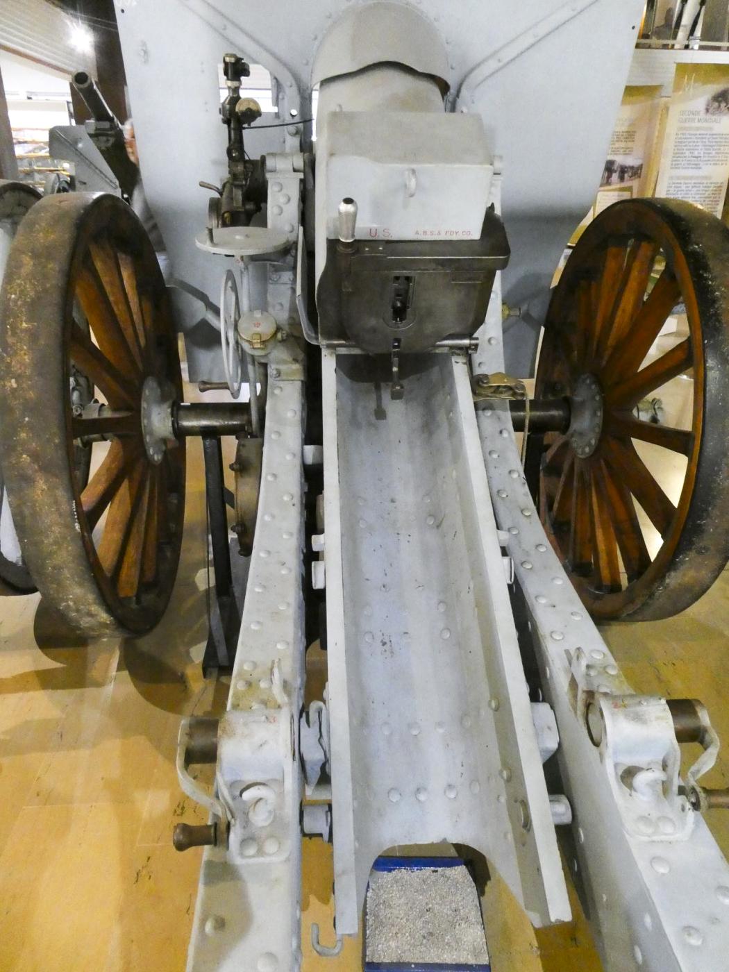Ligne Maginot - Canon de 155 mm C Modèle 1917 Schneider - Canon de 155 mm mle 1917 Schneider
Musée de l'artillerie de Draguignan