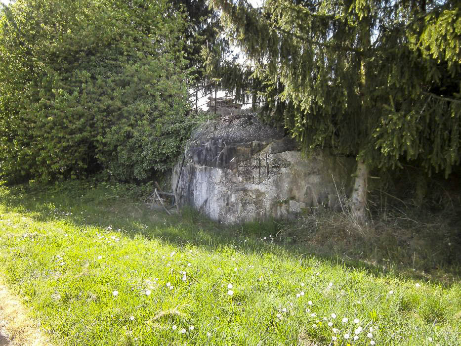 Ligne Maginot - HATTEN NORD - (Casemate d'infanterie) - Vue de la façade