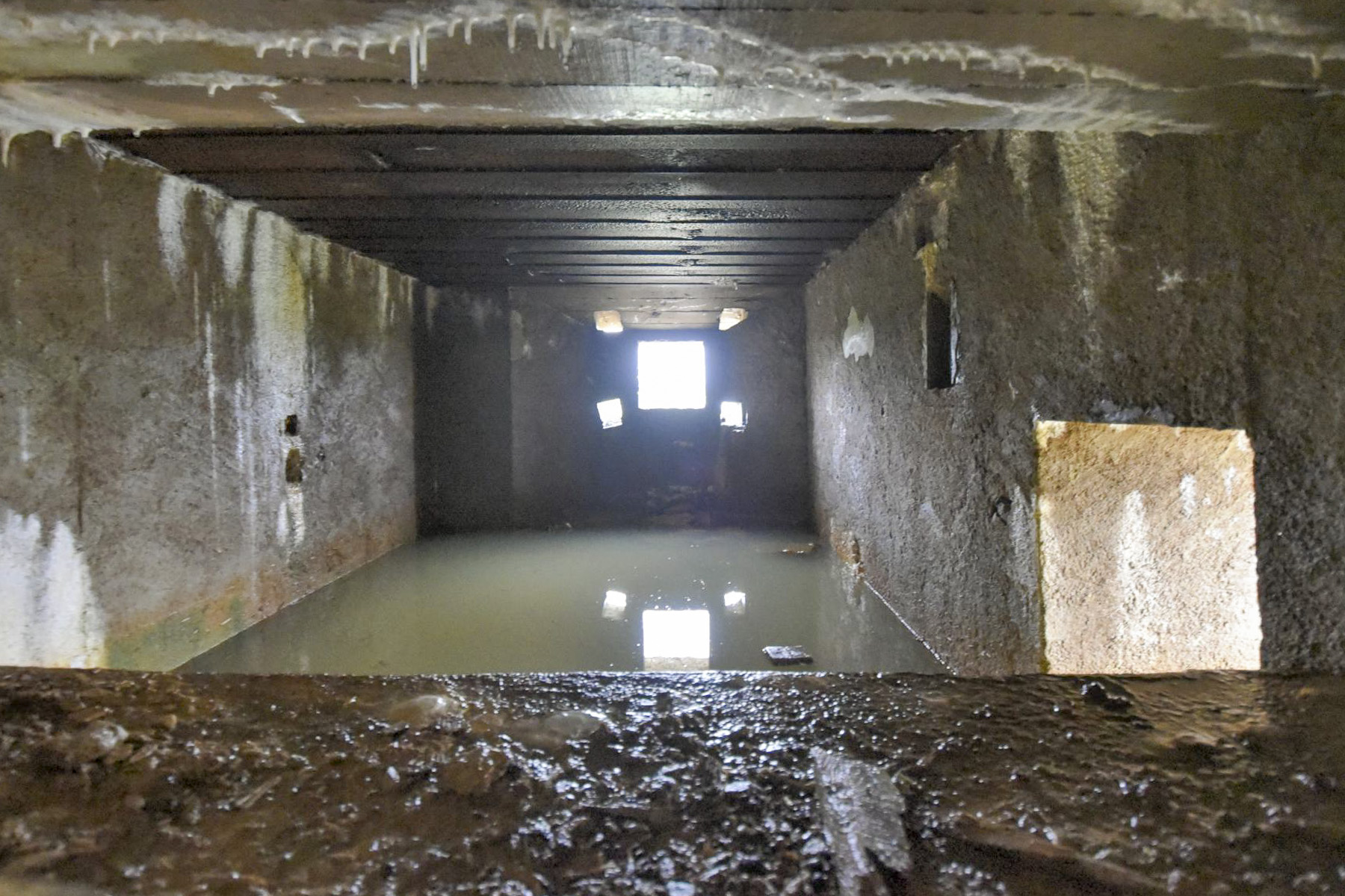 Ligne Maginot - DB130 - CROIX D'AUDUN SUD - (Blockhaus pour arme infanterie) - L'intérieur