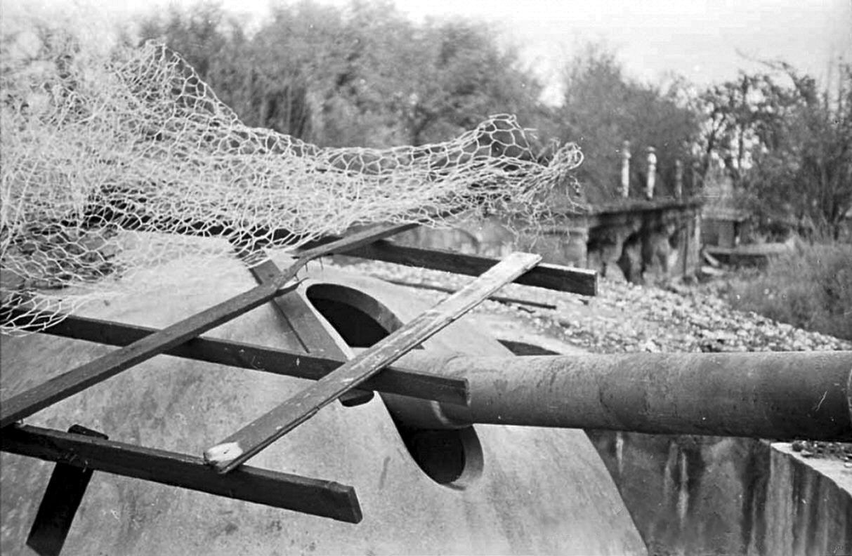 Ligne Maginot - OUVRAGE NEY-RAPP - (Position d'artillerie préparée) - Cuve ouest