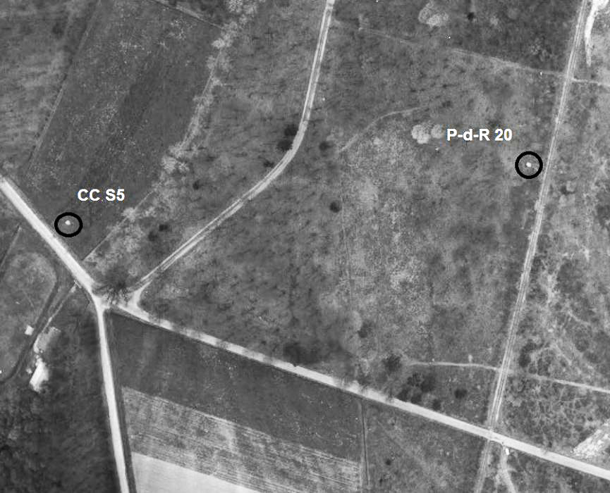 Ligne Maginot - PORT du RHIN Sud 20 et CdC S5 - Le blockhaus Port du Rhin sud 20 et la chambre de coupure S5 en 1964