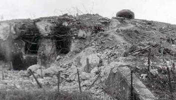 Ligne Maginot - 34/3 - MARCKOLSHEIM NORD - (Casemate d'infanterie - Simple) - Vue après les combats
