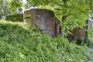 Ligne Maginot - ECLUSE 67 - 1 - (Blockhaus pour arme infanterie) - Vue arrière