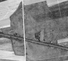Ligne Maginot - 61/3 - OTTMARSHEIM SUD - (Casemate d'infanterie - Double) - Le réseau de tranchées autour de la casemate est encore visible.