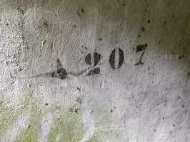 Ligne Maginot - PA DU LINSENBERG 4 - (Blockhaus pour canon) - Numérotation du blockhaus