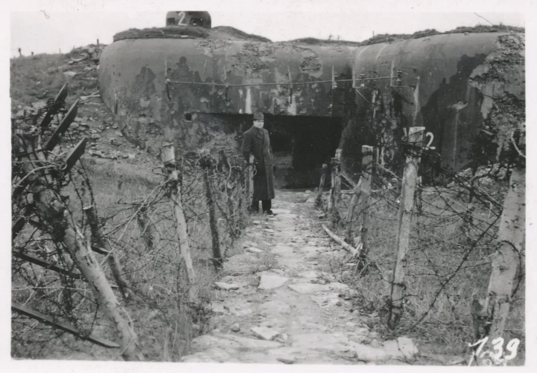 Ligne Maginot - MOTTENBERG - A33 - (Ouvrage d'infanterie) - Le bloc 2