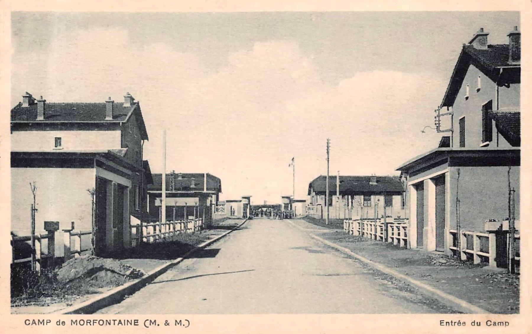 Ligne Maginot - MORFONTAINE - (Camp de sureté) - L'entrée du camp