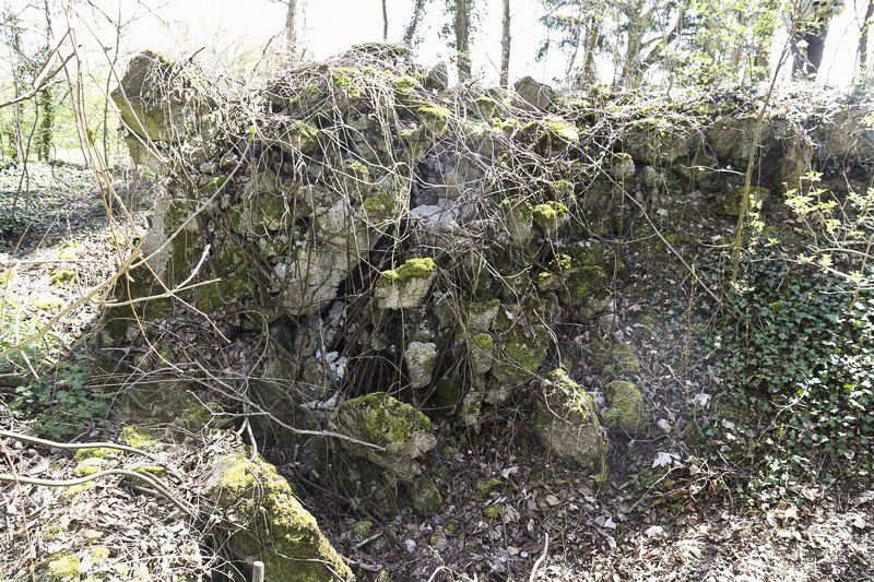 Ligne Maginot - 36/3 - ARTZENHEIM NORD - (Casemate d'infanterie - Simple) - Ruines de la casemate.
Visite avec accord de la propriétaire