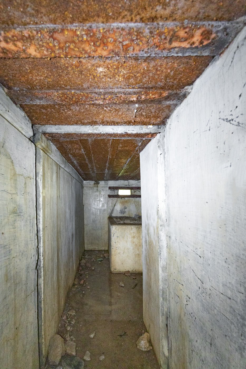 Ligne Maginot - GUCKENBERG 8 - (Blockhaus pour arme infanterie) - Couloir d'accès aux chambres de tir.