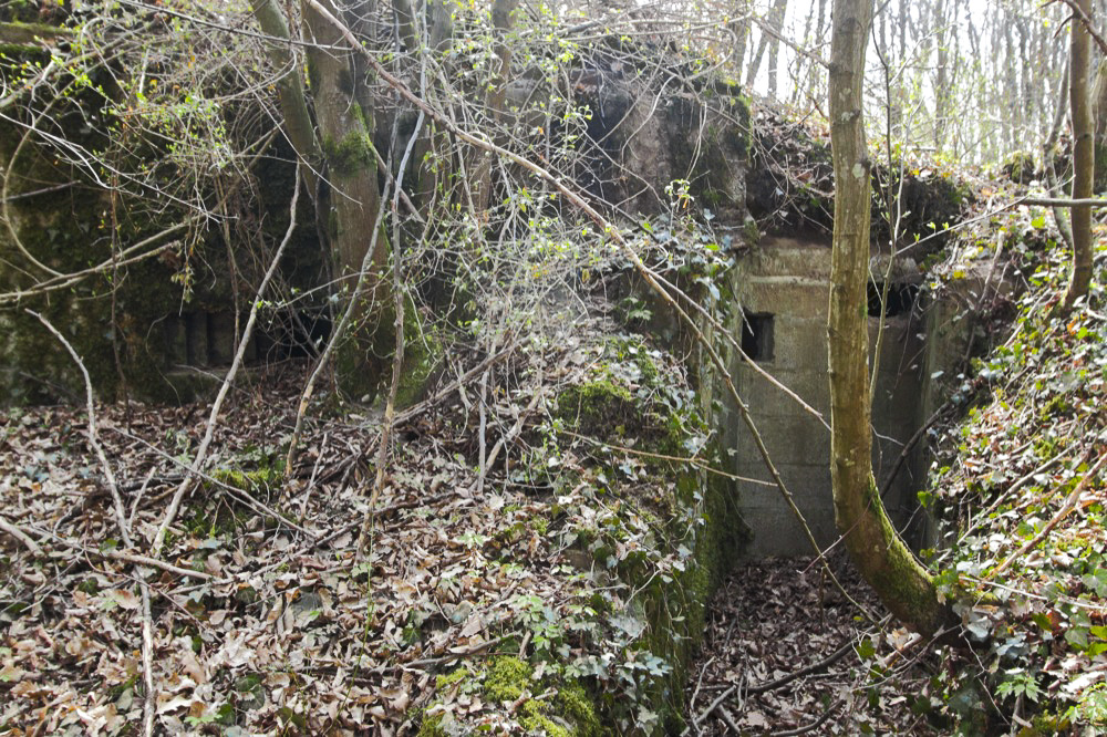 Ligne Maginot - ABRI FAIVRE - (Blockhaus pour arme infanterie) - Entrée droite de l'abri