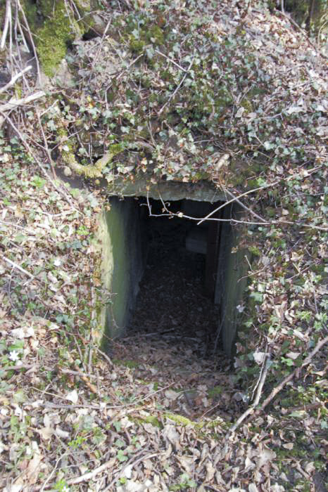 Ligne Maginot - ABRI FAIVRE - (Blockhaus pour arme infanterie) - Entrée de la coupole