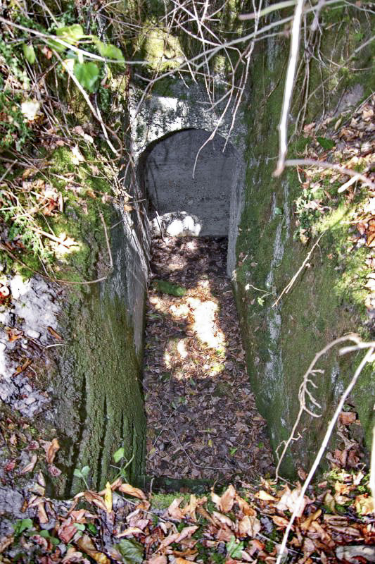 Ligne Maginot - PA KEMBS SUD 3 - (Blockhaus pour arme infanterie) - L'entrée