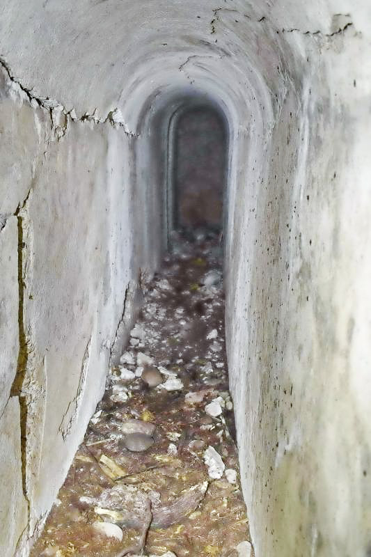 Ligne Maginot - PA PETIT-LANDAU 5 - (Blockhaus pour arme infanterie) - Le couloir vers la coupole 