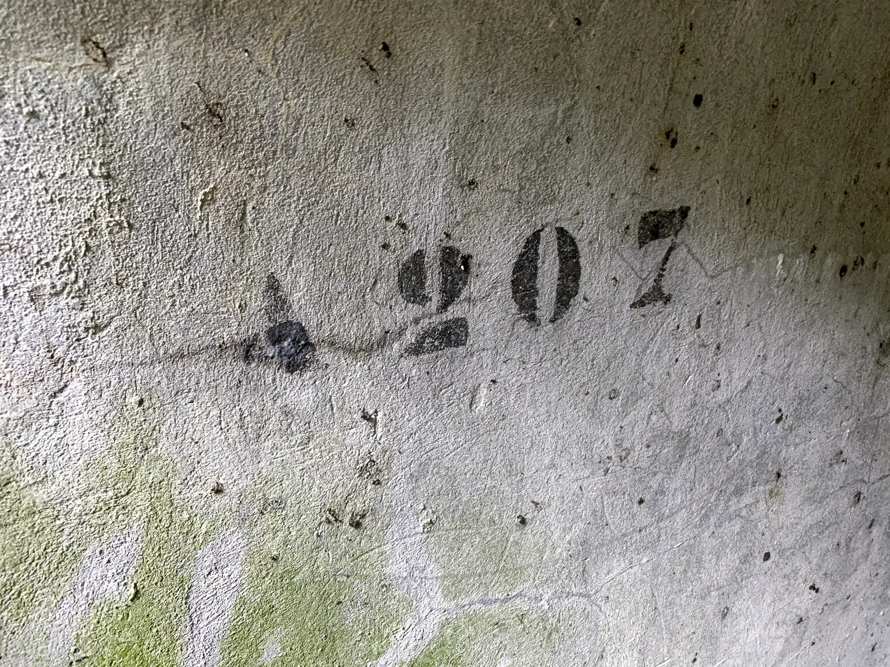 Ligne Maginot - PA DU LINSENBERG 4 - (Blockhaus pour canon) - Numérotation du blockhaus