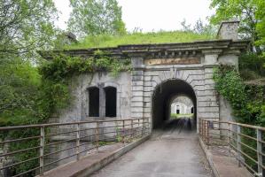 Ligne Maginot - FORT DE BOIS D'OYE - (Position d'artillerie préparée) - La porte d'entrée