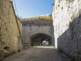 Ligne Maginot - BARBONNET - FORT SUCHET - (Ouvrage d'artillerie) - L'entrée du fort