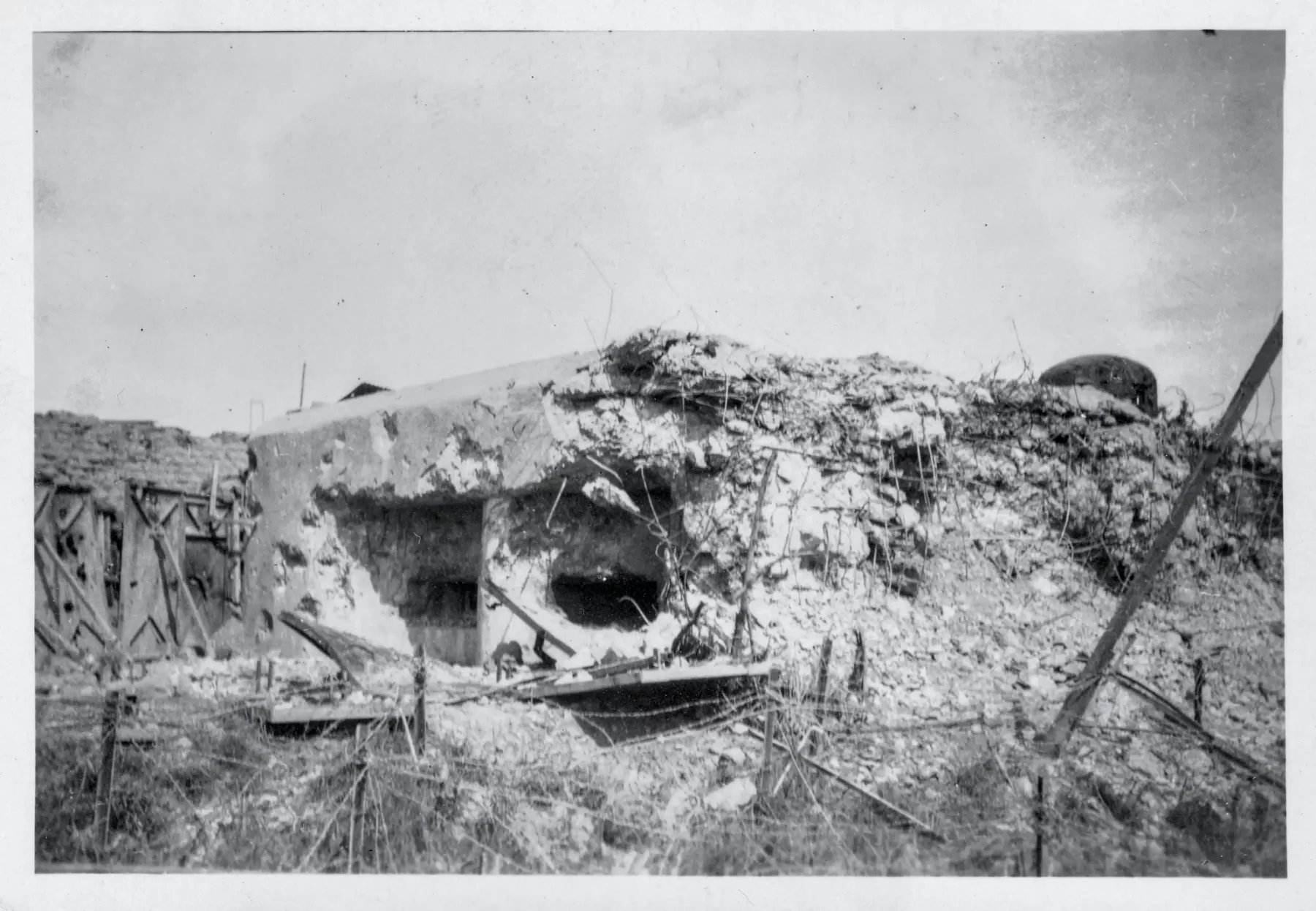 Ligne Maginot - 32/1 - FORT MORTIER - (Casemate d'infanterie - Double) - La chambre de tir droite