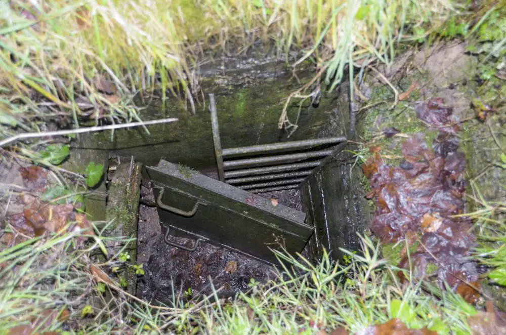 Ligne Maginot - OLTINGUE NORD 2 - (Blockhaus pour arme infanterie) - Entrée de l'encuvement
Seconde entrée en puits