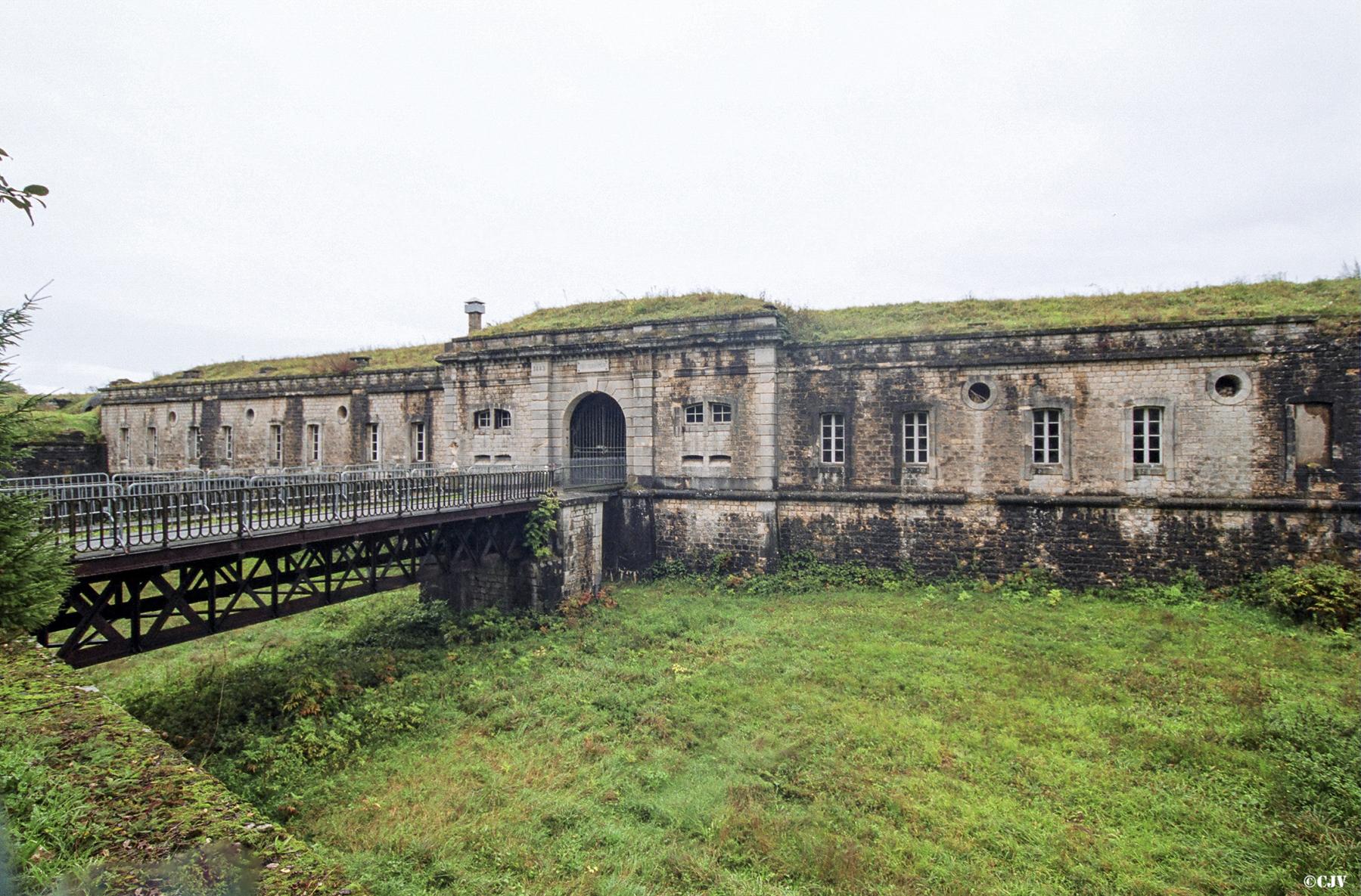 Ligne Maginot - FORT DE BESSONCOURT - (Position d'artillerie préparée) - L'entrée du fort