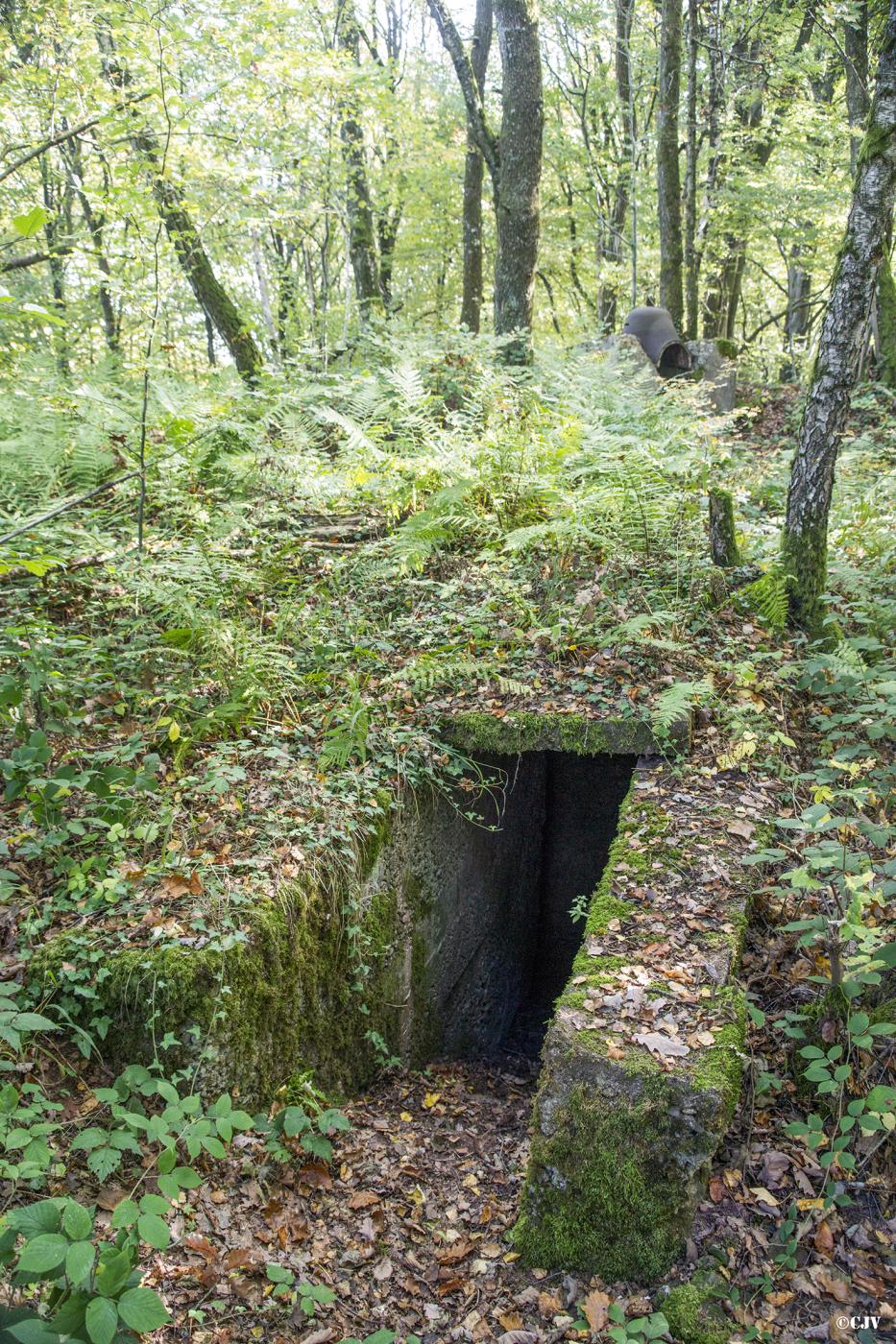 Ligne Maginot - FORT DE ROPPE NORD-EST - (Blockhaus pour arme infanterie) - L'entrée du couloir
