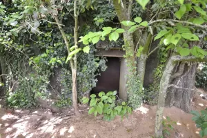 Ligne Maginot - ZWERCHACKER - (Blockhaus pour arme infanterie) - L'entrée