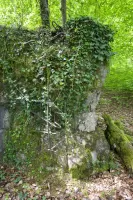 Ligne Maginot - CB137 - NONNENBERG CENTRE - (Blockhaus pour canon) - Le coin est endommagé