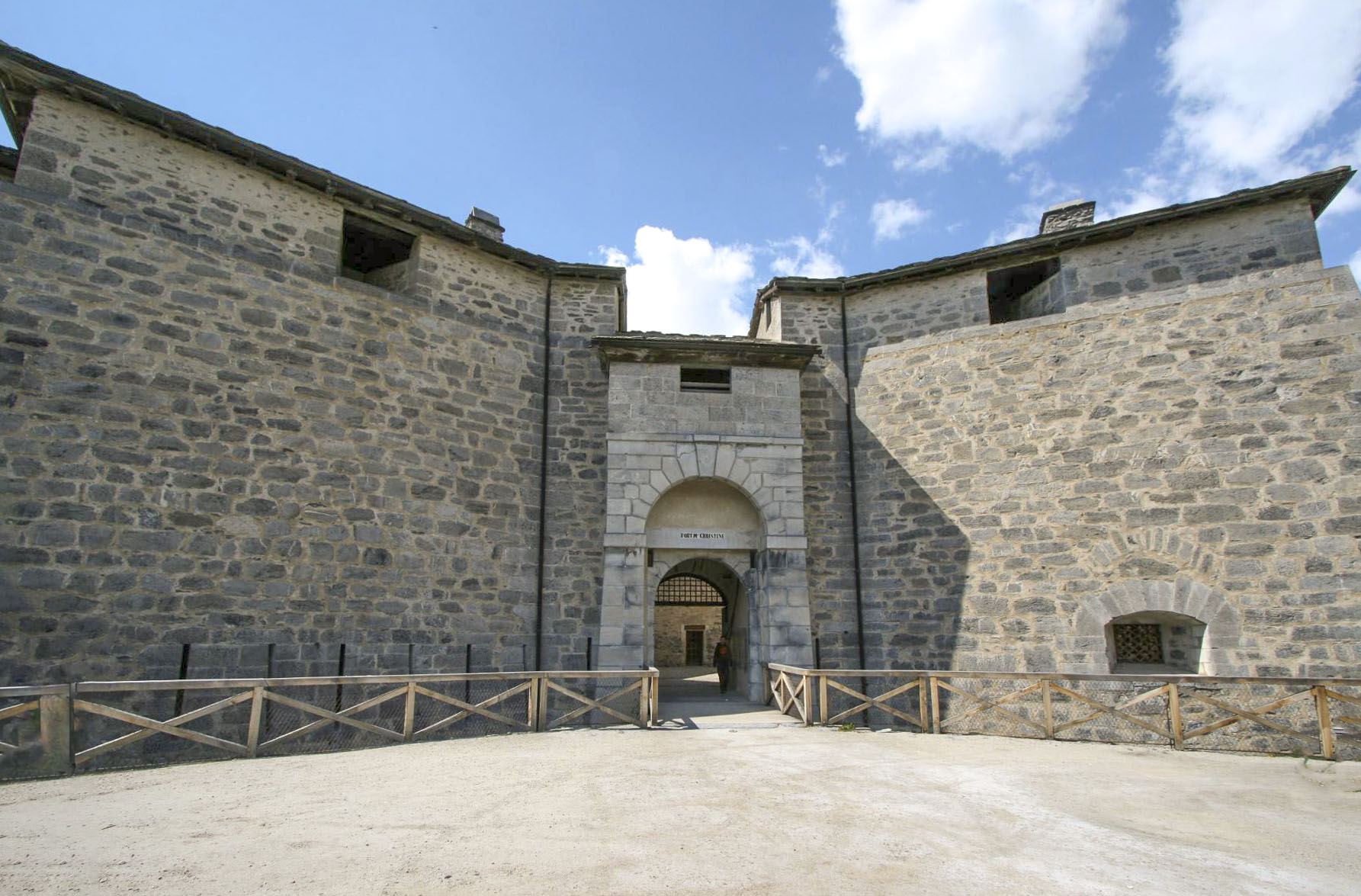 Ligne Maginot - FORT MARIE CHRISTINE - (Observatoire d'infanterie) - L'entrée du fort