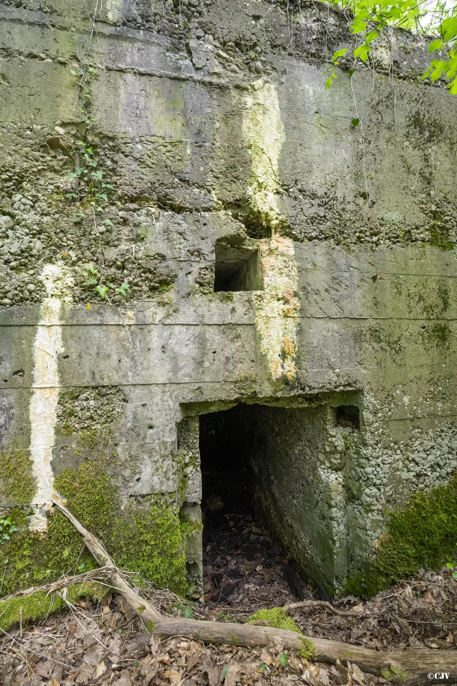 Ligne Maginot - CB441 - (Blockhaus pour arme infanterie) - L'entrée