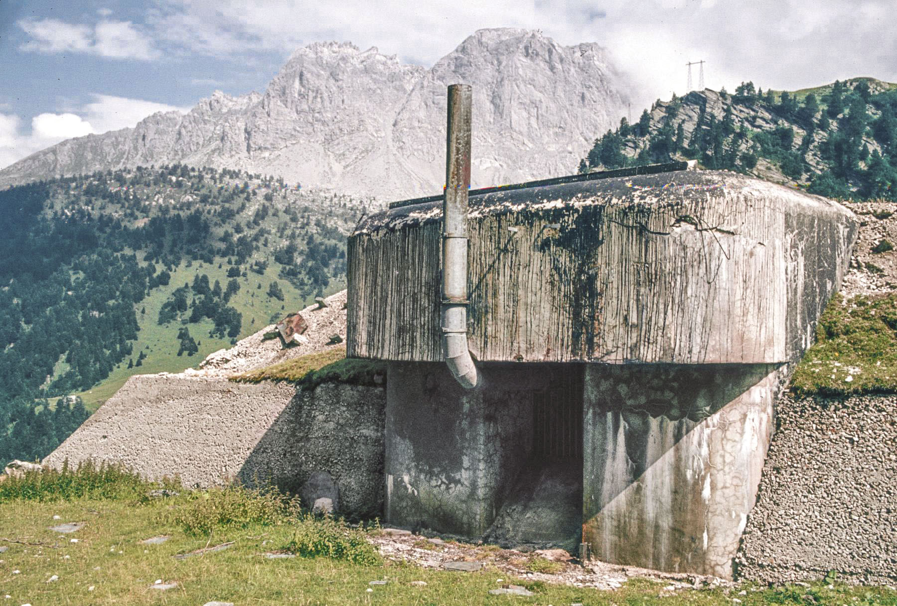 Ligne Maginot - LAVOIR - (Ouvrage d'artillerie) - Bloc cheminée