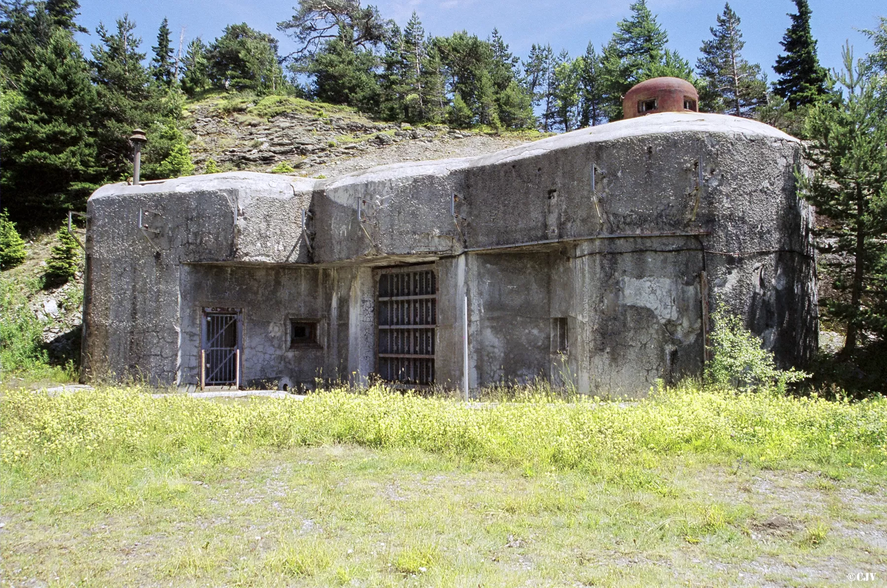 Ligne Maginot - SAPEY - (Ouvrage d'artillerie) - L'entrée mixte