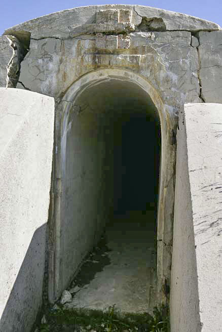 Ligne Maginot - VALLEE ETROITE - (Ouvrage d'infanterie) - Le bloc d'entrée
Le débouché de la galerie d'accès