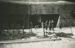 Ligne Maginot - ROCHONVILLERS - A8 - (Ouvrage d'artillerie) - L'entrée munitions en 1940