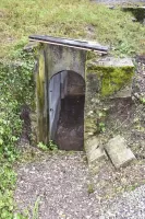 Ligne Maginot - STOECKLE - GOLDGRUBE 1 - (Blockhaus pour arme infanterie) - L'entrée nettoyée