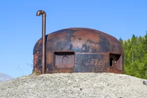 Ligne Maginot - COL DE GRANON - (Ouvrage d'infanterie) - Bloc 4
Cloche GFM