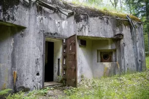 Ligne Maginot - BIESENBERG 2 - (Blockhaus pour arme infanterie) - Entrée