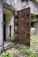 Ligne Maginot - BIESENBERG 2 - (Blockhaus pour arme infanterie) - Porte blindée