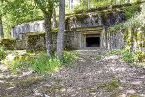 Ligne Maginot - BIESENBERG - (Casemate d'artillerie) - Vue extérieure