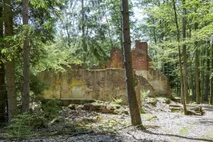 Ligne Maginot - BIESENBERG - (Casernement) - Ruines du casernement