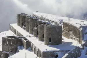 Ligne Maginot - POET MORAND (154° RAP - 6° BIE) - (Position d'artillerie préparée) - Le Chaberton aujourd'hui