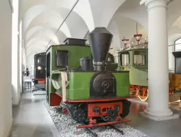 Ligne Maginot - Locomotive à vapeur PECHOT-BOURDON modèle 1888 - Verkehrsmuseum Dresden