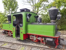 Ligne Maginot - Locomotive à vapeur PECHOT-BOURDON modèle 1888 - Feldbahnenmuseum Francfort