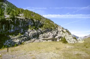 Ligne Maginot - LES AITTES - (Ouvrage d'infanterie) - Autre vue d'ensemble des avants