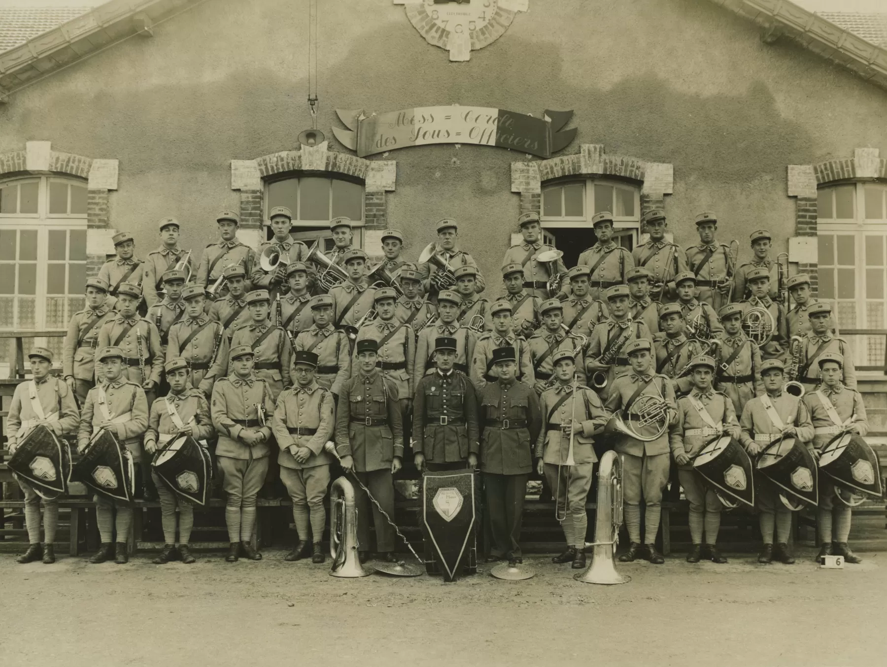 Ligne Maginot - 149° Régiment d'Infanterie de Forteresse (149° RIF) - La fanfare du 149° RIF 