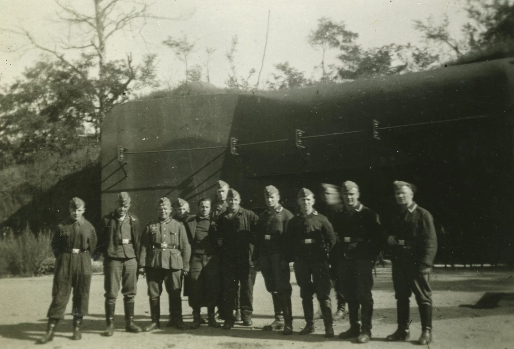 Ligne Maginot - BREHAIN - A6 - (Ouvrage d'artillerie) - L'entrée des hommes