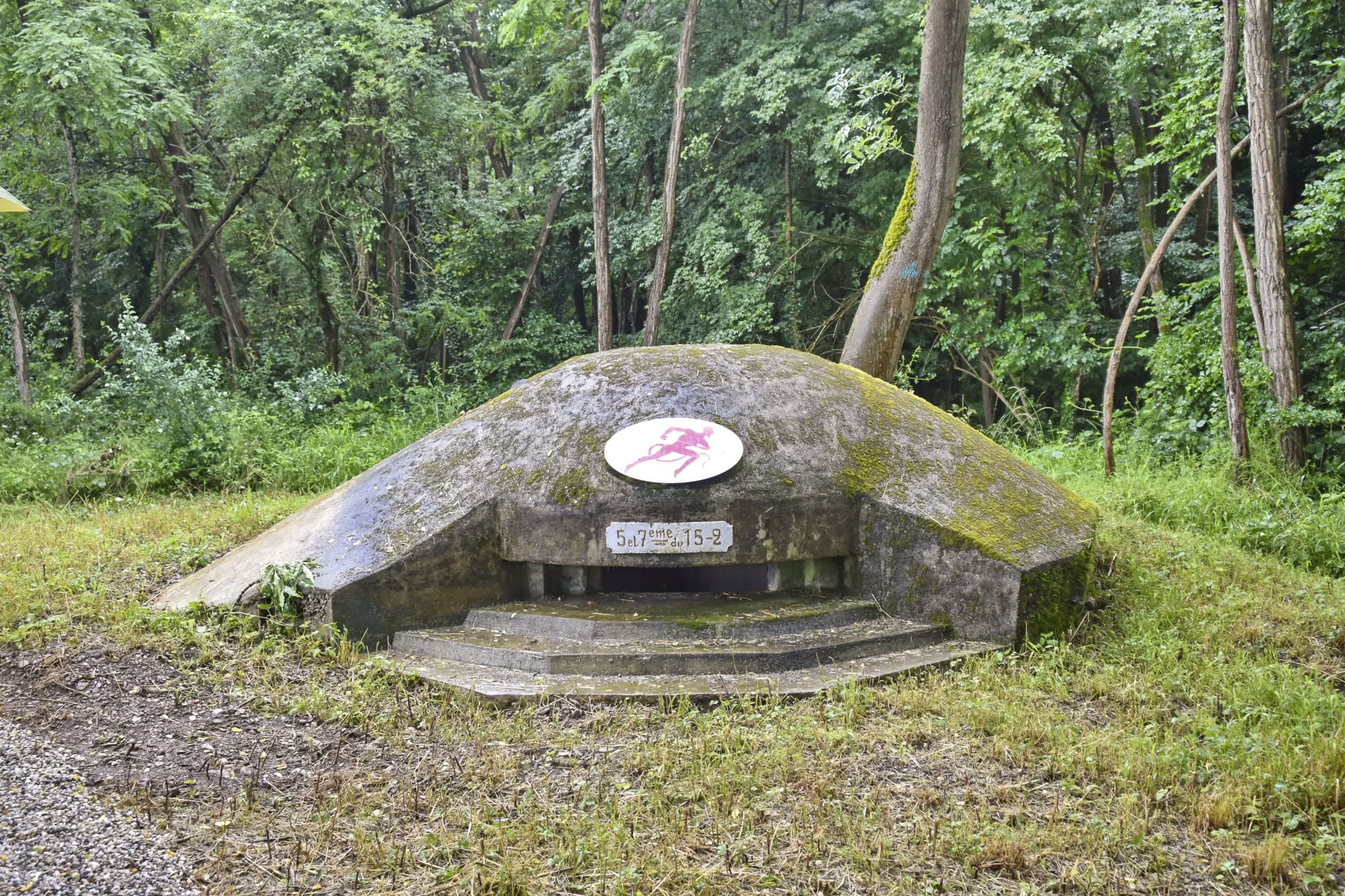 Ligne Maginot - STOECKLE - GOLDGRUBE 1 - (Blockhaus pour arme infanterie) - Le blockhaus nettoyé